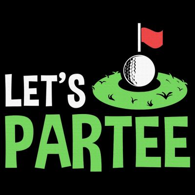 Retro Golf League Gift Pun Lets Partee Vintage T-Shirt