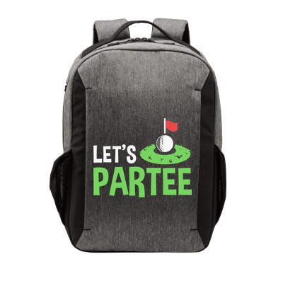 Retro Golf League Gift Pun Lets Partee Vintage Vector Backpack