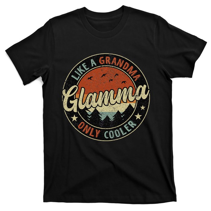 Retro Glamma Like A Grandma Only Cooler Mother's Day T-Shirt