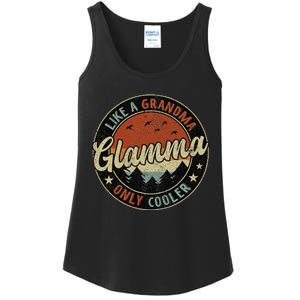 Retro Glamma Like A Grandma Only Cooler Mother's Day Ladies Essential Tank