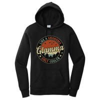 Retro Glamma Like A Grandma Only Cooler Mother's Day Women's Pullover Hoodie