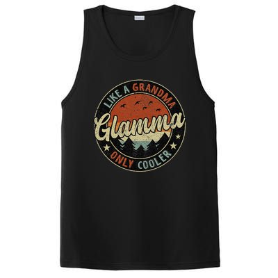 Retro Glamma Like A Grandma Only Cooler Mother's Day PosiCharge Competitor Tank