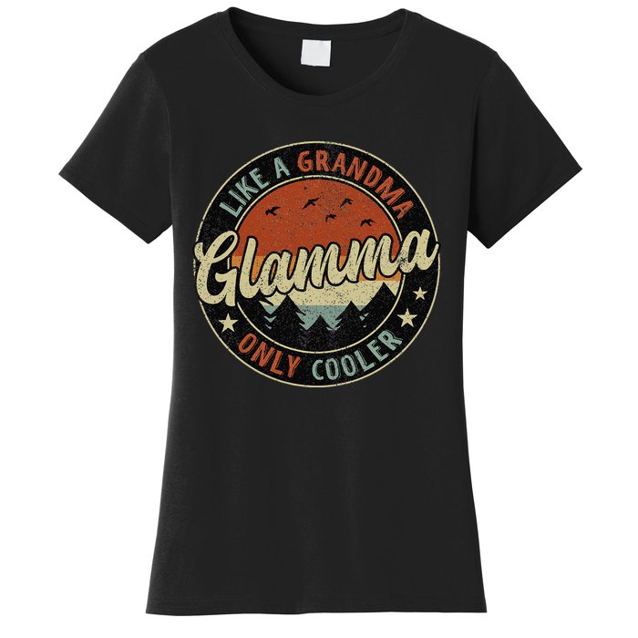 Retro Glamma Like A Grandma Only Cooler Mother's Day Women's T-Shirt