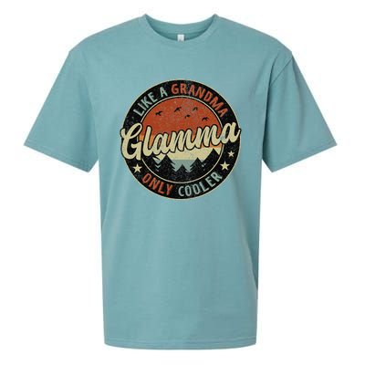 Retro Glamma Like A Grandma Only Cooler Mother's Day Sueded Cloud Jersey T-Shirt