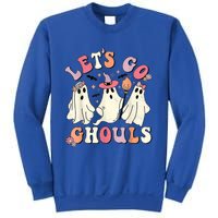 Retro Groovy Let's Go Ghouls Halloween Ghost Outfit Costume Gift Sweatshirt