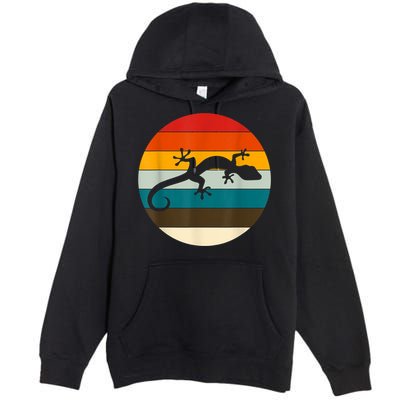 Retile Gecko Lizard Gecko Premium Pullover Hoodie