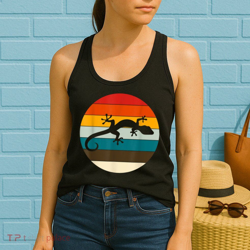 Retile Gecko Lizard Gecko Womens Tank Top