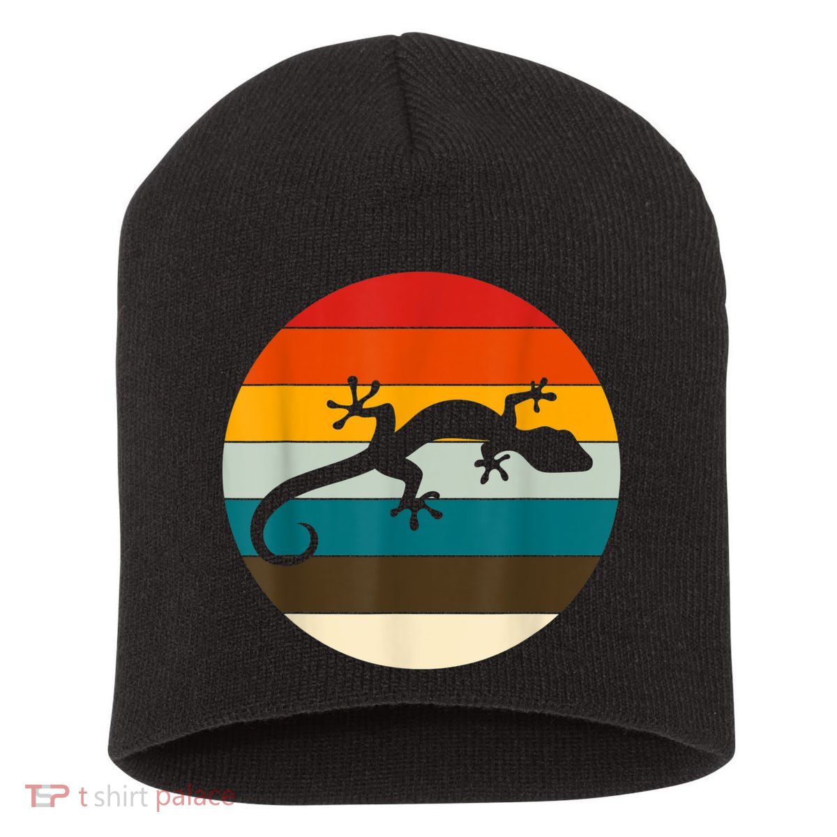 Retile Gecko Lizard Gecko Short Acrylic Beanie