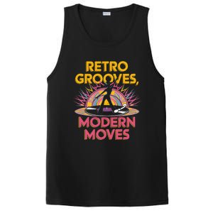 Retro Grooves Modern Moves Vinyl Fan PosiCharge Competitor Tank