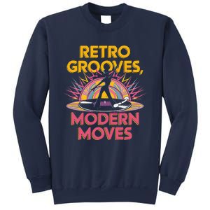 Retro Grooves Modern Moves Vinyl Fan Sweatshirt