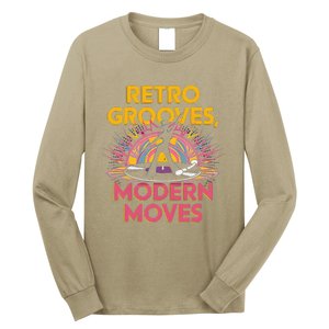 Retro Grooves Modern Moves Vinyl Fan Long Sleeve Shirt