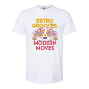 Retro Grooves Modern Moves Vinyl Fan Softstyle CVC T-Shirt