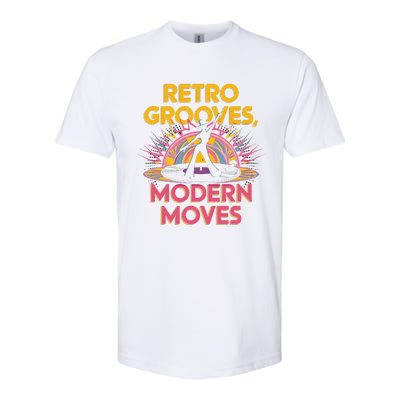 Retro Grooves Modern Moves Vinyl Fan Softstyle CVC T-Shirt