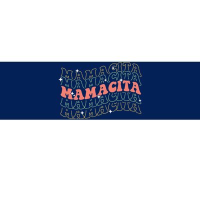 Retro Groovy Mamacita Mexican Mom Mothers Day Cinco De Mayo Bumper Sticker