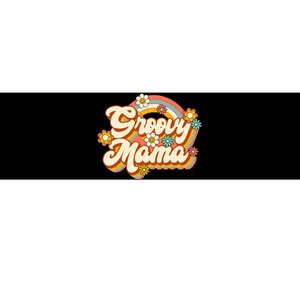 Retro Groovy Mama Family Birthday 60s 70s Hippie Costume Bumper Sticker