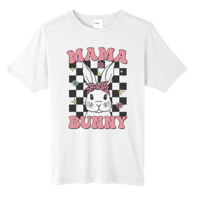 Retro Groovy Mama Bunny Matching Family Easter Mom Mother Tall Fusion ChromaSoft Performance T-Shirt