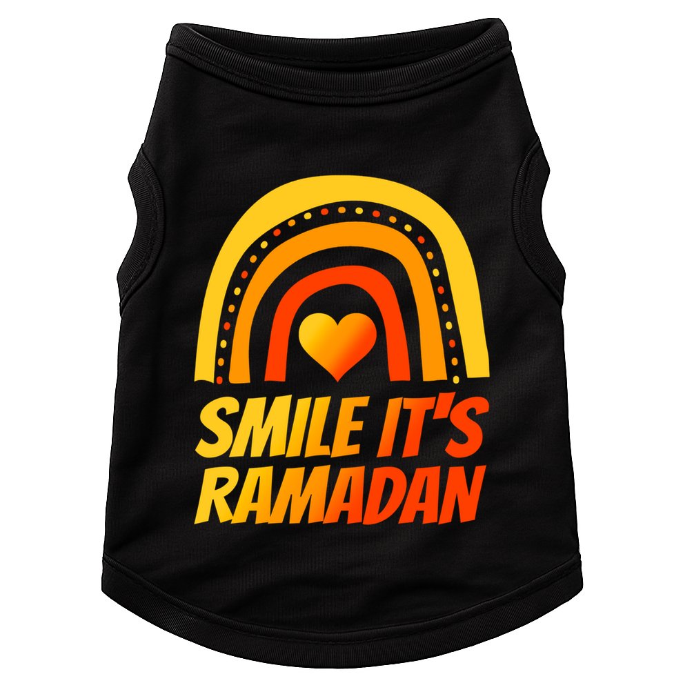 Ramadan Gift Muslim Eid Clothes Ramadan Mubarak Gift Doggie Tank