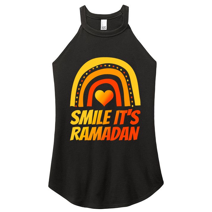 Ramadan Gift Muslim Eid Clothes Ramadan Mubarak Gift Women's Perfect Tri Rocker Tank