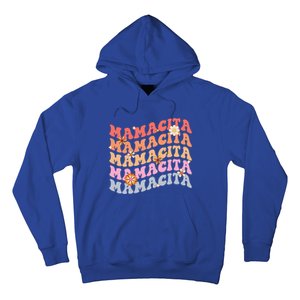 Retro Groovy Mamacita Cinco De Mayo Mexican Mom Fiesta Cool Gift Hoodie