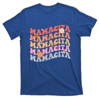 Retro Groovy Mamacita Cinco De Mayo Mexican Mom Fiesta Cool Gift T-Shirt