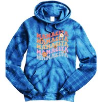 Retro Groovy Mamacita Cinco De Mayo Mexican Mom Fiesta Cool Gift Tie Dye Hoodie