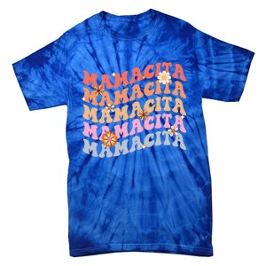 Retro Groovy Mamacita Cinco De Mayo Mexican Mom Fiesta Cool Gift Tie-Dye T-Shirt