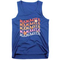 Retro Groovy Mamacita Cinco De Mayo Mexican Mom Fiesta Cool Gift Tank Top