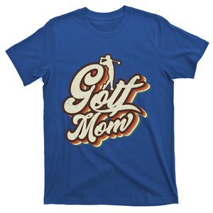 Retro Golf Mom Sports Mama Mothers Day Cool Gift T-Shirt