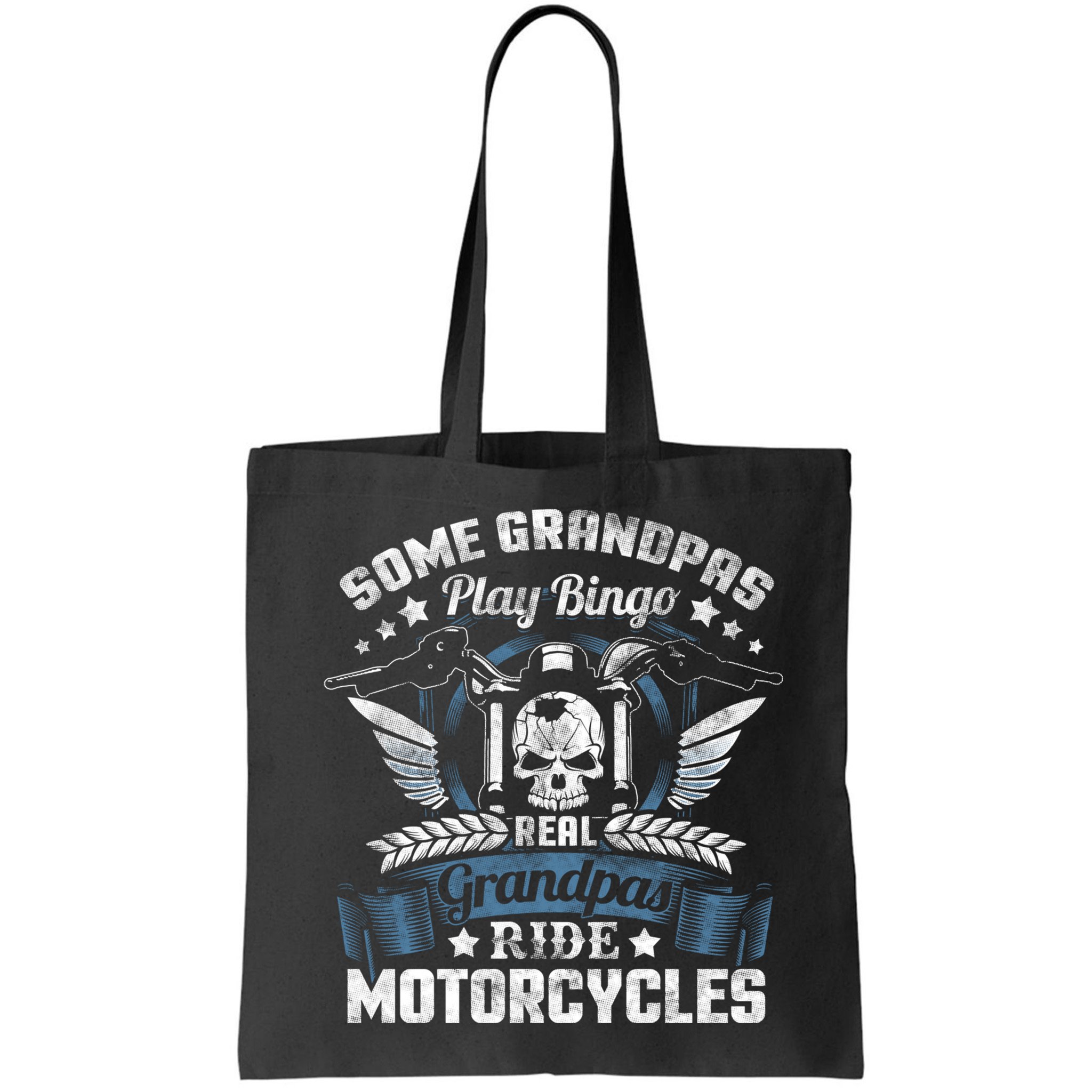 Real Grandpa Motorcycle Biker Gift Bag