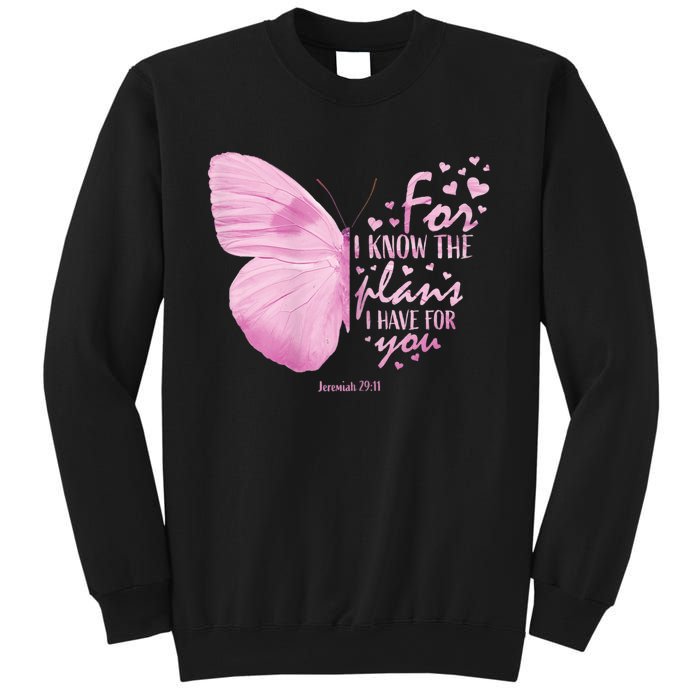 Religious Gifts Mom Women Christian Bible Verse Butterfly Sweatshirt