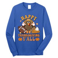 Retro Groovy Meet Me At The Pumpkin Patch Fall Thanksgiving Gift Long Sleeve Shirt