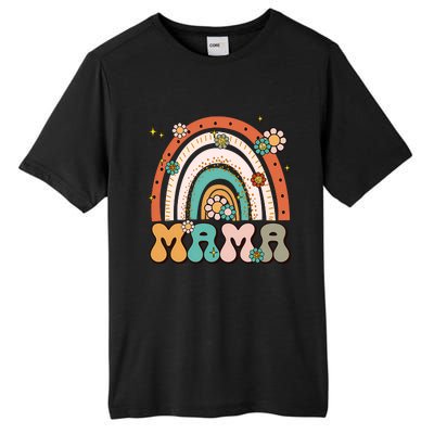 Retro Groovy Mama Matching Family Mother's Day Party Tall Fusion ChromaSoft Performance T-Shirt