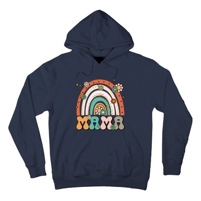 Retro Groovy Mama Matching Family Mother's Day Party Hoodie