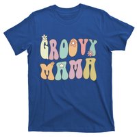 Retro Groovy Mama Birthday Mom Hippie Mothers Day Gift T-Shirt