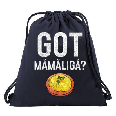 Romanian Got Mamaliga Romanian Drawstring Bag