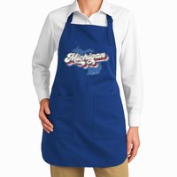 Retro Groovy Michigan Apron