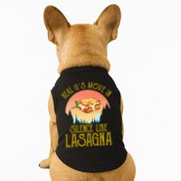 Real GS Move In Silence Like Lasagna Doggie Tank