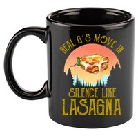 Real GS Move In Silence Like Lasagna 11oz C Handle Ceramic Mug