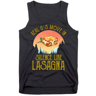 Real GS Move In Silence Like Lasagna Tank Top