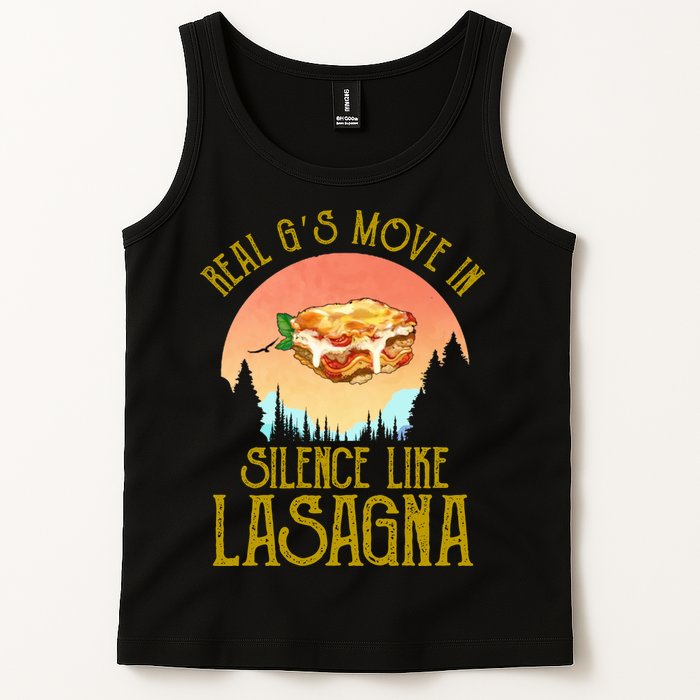 Real GS Move In Silence Like Lasagna Tank Top