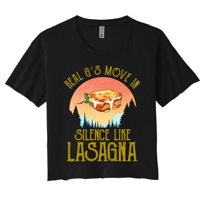 Real GS Move In Silence Like Lasagna Crop Top