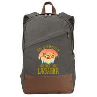 Real GS Move In Silence Like Lasagna Cotton Canvas Backpack