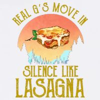Real GS Move In Silence Like Lasagna Garment-Dyed Sweatshirt