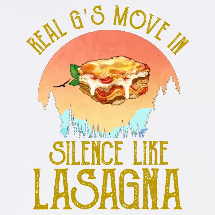 Real GS Move In Silence Like Lasagna Garment-Dyed Sweatshirt