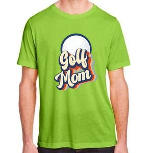 Retro Golf Mom Funny Golf Mom Gift For Mother's Day Adult ChromaSoft Performance T-Shirt