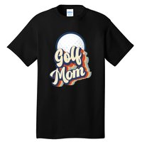 Retro Golf Mom Funny Golf Mom Gift For Mother's Day Tall T-Shirt