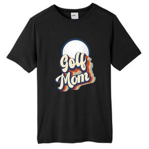 Retro Golf Mom Funny Golf Mom Gift For Mother's Day Tall Fusion ChromaSoft Performance T-Shirt