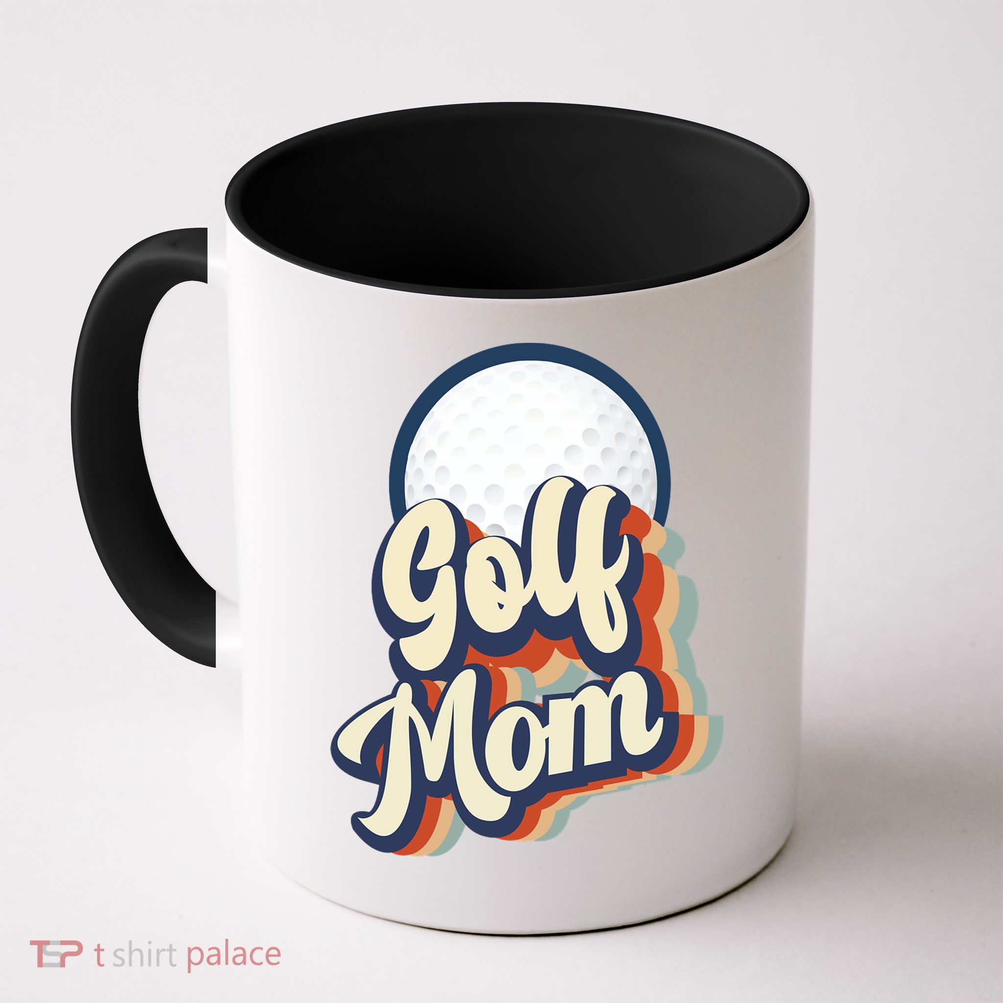 Retro Golf Mom Funny Golf Mom Gift For Mother's Day Mug