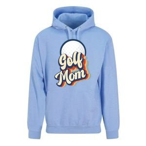 Retro Golf Mom Funny Golf Mom Gift For Mother's Day Unisex Surf Hoodie