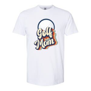 Retro Golf Mom Funny Golf Mom Gift For Mother's Day Softstyle CVC T-Shirt